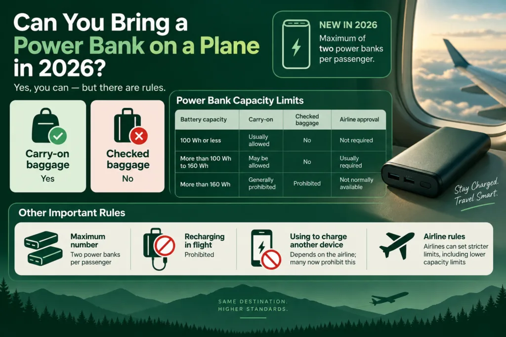 Can You Bring a Power Bank on a Plane